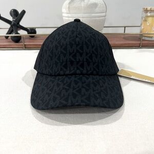 MICHAEL KORS Monogram MK Logo Baseball Cap Hat